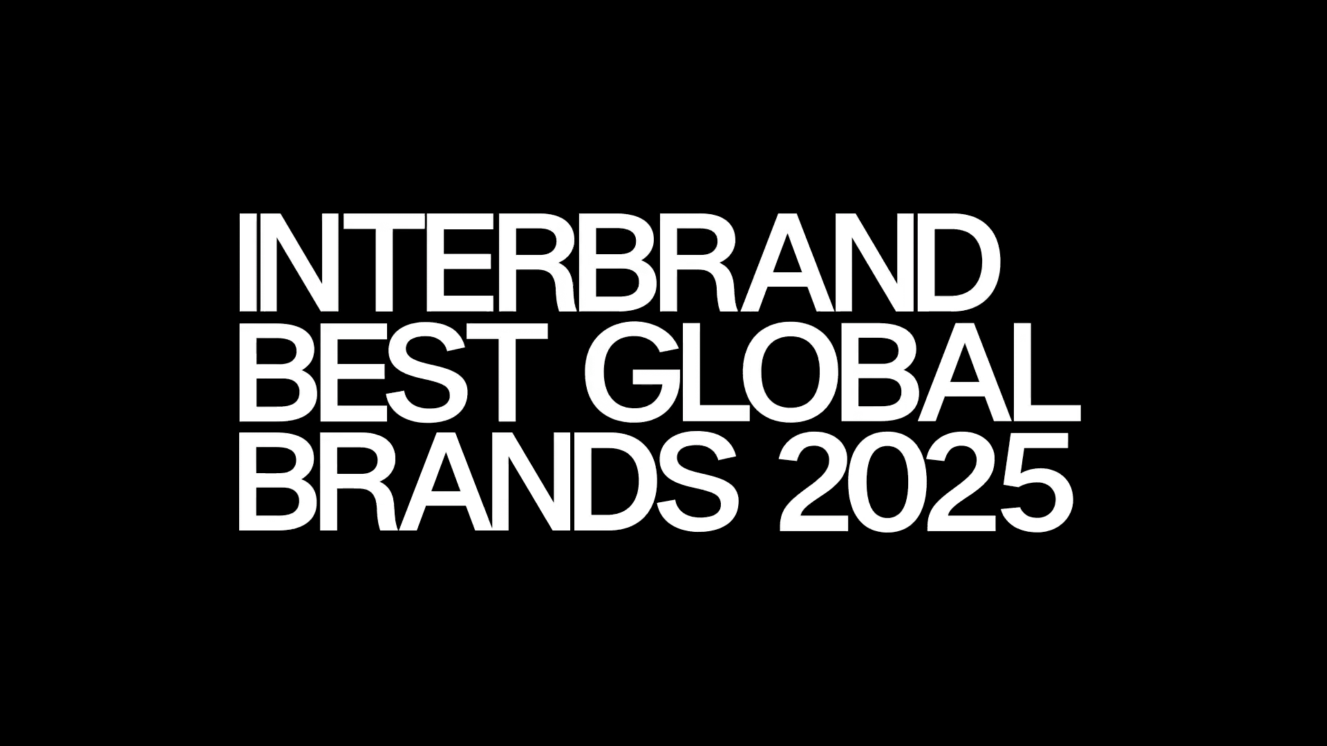 Interbrand Best Global Brands 2025 report